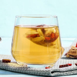Original Taste Apple Astragalus Mixed Tea with Red Dates and Wolfberry Popular Triangle Bag Health Drink