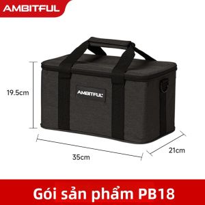 AMBITFUL | Túi Đựng Bộ Dụng Cụ Nhiếp Ảnh Ambitful PB06 - Chuyên Dụng Đựng Tripod Chân Đèn Đèn Flash - Chống Sốc Dày Dặn Có Quai Xách và Dây Đeo Vai