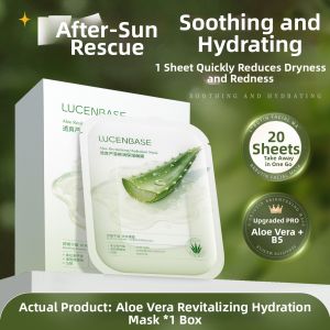 Lucenbase | B5 Oil Control Acne Reducing Spot Fading Hydrating Soothing Post Sun Mask