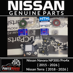 [GENUINE] Nissan Alternator Bearing (NSKNTN) Rectifier IC Regulator | Navara Np300 Pro4x Terra