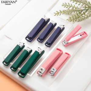 Nail Cutter Sharp Nail Clipper Large Anti Splash Nail Clipper Household with Scrub Nail File Manicure Tools