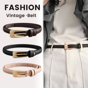 Ellebreen Belt Women’s Belt Vintage Fashion Women Ladys Belts Metal Buckle Decorative Belt for Jeans & Dress