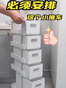 Movable Narrow Space Storage Rack