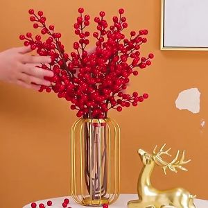 Bình Cắm Hoa Thủy Tinh Lồng Chim Lọ Cắm Hoa Lõi Thủy Tinh Trang Trí Decor Sang Trọng HT84