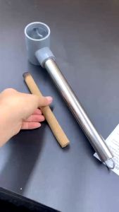 Ống Hơ Ngải Cứu Đơn Dùng Cho Cả Ngải Trung Và Ngải Cứu Cỡ Đại Inox Cao Cấp - Dụng Cụ Diện Chẩn