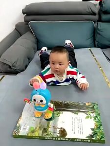 Đồ Chơi Thỏ Đánh Đàn Ghi Ta Nhảy Múa Chạy Bằng Pin Vui Nhộn Cho Bé Trai Gái Dễ Thương