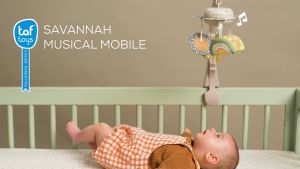 Taf Toys โมบายแขวนเปลเด็ก มีเสียงดนตรี Savannah Mini Mobile โมบายเด็ก ของเล่นเสริมพัฒนาการ 0-5 เดือน