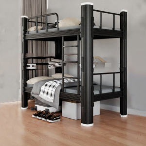 Thickened Double Bunk Bed Iron Frame