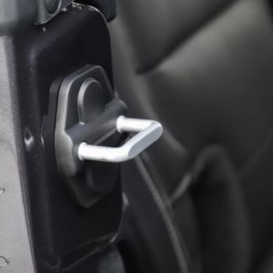 6PCS Car Door Latch Lock Protector Decoration Cover Trim for Jeep Wrangler JL Gladiator JT 2018-2026 Interior Accessories ABS