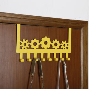 Colorful Non-marking Door Hooks Iron Art Decor