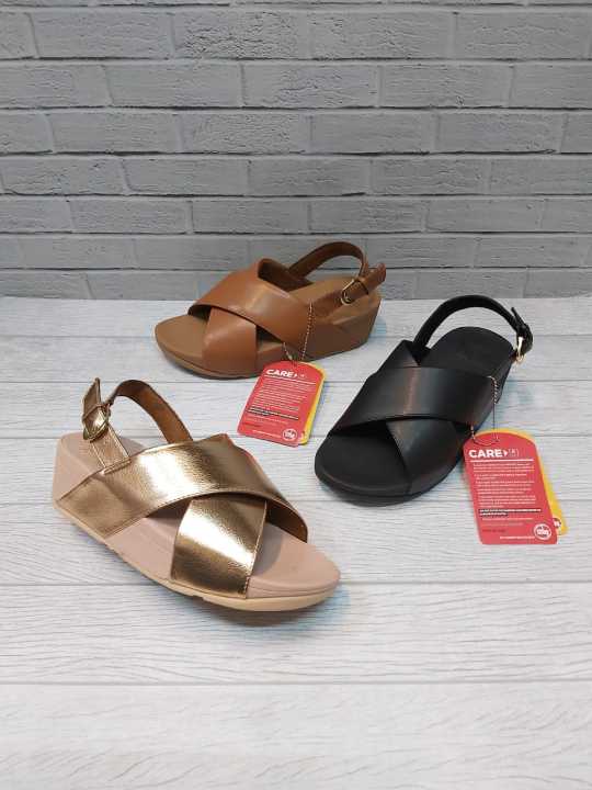 FITFLOP CRYSTAL SLIDE BACKSTAP LULU CRYSTAL TALI SANDAL WANITA