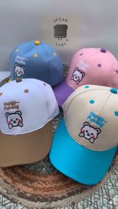 SpeakBaby.ID Produk Topi anak keren laki laki Motif Happy Funday Usia 2-10 tahun / topi premium ala korea lucu baby