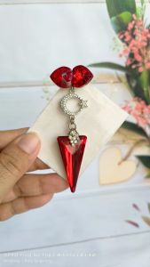 Bros dagu kristal swarovski kw grad A size besar