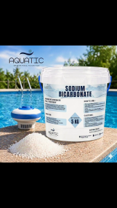 Sodium Bicarbonate 5KG | Pool Alkalinity Increaser | Raise Total Alkalinity and Stabilize pH