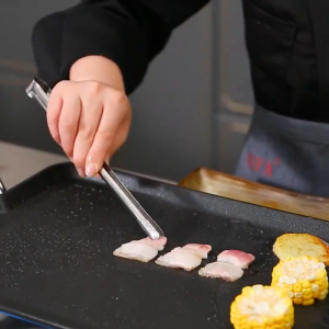 HOMEKING | Multipurpose Food Tong 304 Stainless Steel Barbecue Clip Grill Tong Food Clip 3 Sizes/Set Meat Cooking Utensils BBQ Baking Kitchen Accessories