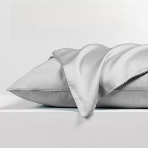 Mite-Free Silk Pillowcase Pair Anti-Saliva Anti-Head Oil Single Person Prevents Yellowing And Mold Growth Pillow Core