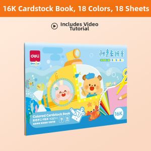 deli | Colored Hard Cardstock Paper for Children