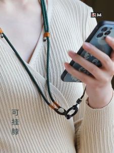 สายคล้องโทรศัพท์มือถือ เชือกคล้องคอ แบบถักมือ ยาว 160 มม. ปรับได้ สไตล์คลาสสิก หรูหรา ทนทาน สายคล้องโทรศัพท์ เชือกคล้องโทรศัพท์ - Lazada