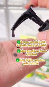 Bariklana Shampoo Kemiri - Solusi Rambut Rontok & Penghilang Uban dan Menutrisi Rambut