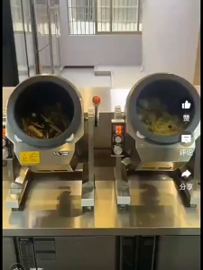 máy rang xào tự động đường kính 30cm bảo hành 1 năm