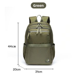 Volunteer | Mens Travel Backpack Large Capacity Computer Bag Casual Leisure Double Shoulder Bag School Bag Business Bag For High School Students College Students