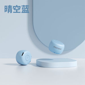 Portable Mini Bluetooth Speaker High Volume Mobile Phone Voice Photography Small Soundbox Voice Prompt Call Function ABS Plastic