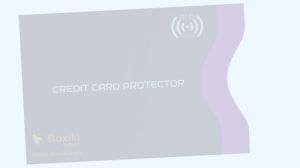 2 Chiếc RFID Chặn Thẻ Tín Dụng Vỏ Nhôm Chống Quét Thẻ Ngân Hàng Bảo Vệ Cho Du Lịch