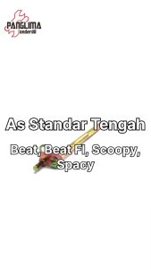 As Standar Tengah Beat Pop-eSP-Sporty-FI K25-CBS 2012-2014 & Scoopy eSP K16R 2015-2017 & Scoopy FI K16G 2013-2015 & Spacy New-FI & Scoopy Esp Setandar-Standart-Standard