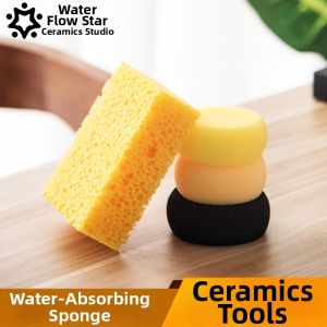 Cleaning Pottery Sponge