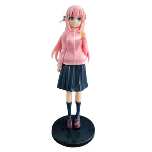 Bandai | 16cm BOCCHI THE ROCK! Anime Figure Gotoh Hitori Action Figure Guitarist Girl Figure Desktop×Decorate Collections Model Doll Toys