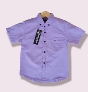 KEMEJA ANAK LAKI-LAKI WARNA LILAC KEMEJA ANAK POLOS 3-14th