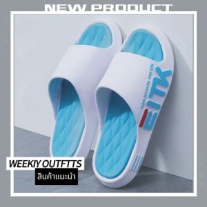 QDshop มาแรงที่สุด รองเท้าแตะลำลองผู้ชายแฟชั่น มีให้เลือก4สี มาพร้อมกับลวดลายสุดเท่ด้านข้าง พื้นนิ่มสวมใส่สบายไม่เจ็บเท้า ของดีที่ใส่ได้ทุกที่จริงๆ