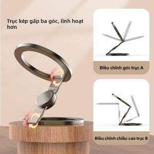 qghappy | 360 ° Giá Đỡ Điện Thoại Từ Tính Xoay Đa Năng Cho Magsafe iPhone 17/16 Xiaomi - Giá Đỡ Nhẫn Ngón Tay Nam Châm Mạnh Mẽ Dùng Được Khi Tập Gym
