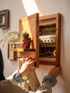 งานฝีมือดีไซน์ด้วยไม้จริง ภาพตกแต่งกล่องไฟฟ้า ภาพติดผนังหรูหรา กล่องไฟฟ้า กล่องไฟฟ้าแรงบิด ปิดกล่อง ฝาครอบ