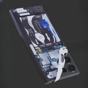 Full Cover Back Film For Samsung Galaxy S24 Ultra/S24+ Plus/S24 5G Mechanical Disassembly Screen Film PVC Soft Protective Back Screen Protector Anti-Scratch For Galaxy S24 Ultra Back Film