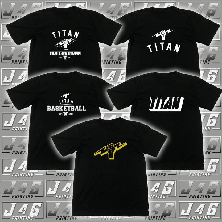 TITAN INSPIRED BLACK SHIRT