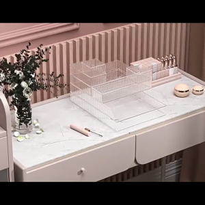 [HCM] Khay Chia Ngăn Kéo Trong Suốt Khay Nhựa Đựng Mĩ Phẩm Có Thể Xếp Chồng -TyHome