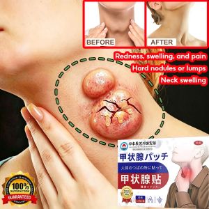 Neck Lymphatic Detox Patch 12pcs/box Thyroid patch Thyroid Plaster Thyroid Knot Eye Break Neck Edema Hashimotos Thyroid 甲状腺贴片