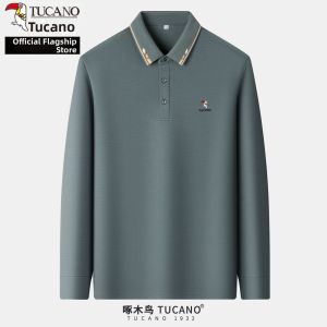 TUCANO | Silk Long Sleeve Polo Shirt