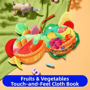 Auby | Chewable Tear Resistant Baby Cloth Book