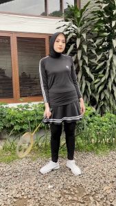 Nano Sportswear Baju Senam Muslim Wanita / Baju Senam Muslim Terbaru Das
