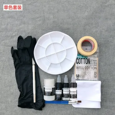 Angelus Leather Dye Set Colorant Pigment Bag Shoes DIY Kit Water-Based Acrylic Paint Suitable for Leather Fabric Plastic