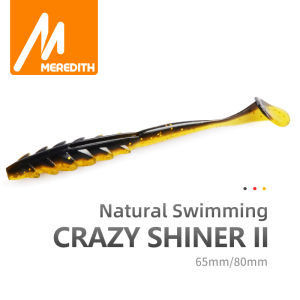 MEREDITH | MEREDITH Soft Lure 65mm 80mm Fishing Lure Shad Silicone Baits T-tail Wobblers Swimbait Artificial Leurre Souple