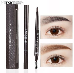 【 2-3 Days Delivery】🔥KUESICR 6 Colors Double Heads Eyebrow Pencil Waterproof Tint Natural Long Lasting Paint Tattoo Eyebrow Long Lasting Eyebrow Pen With Brush