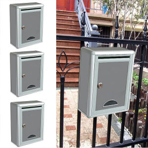 🇲🇾 Complain Suggestion Letter Post Mail Box Aluminium Mailbox Wall Mounted Outdoor Metal with Keys Lock Peti Surat 意见投诉箱 Wall Mounted Outdoor Letter Post