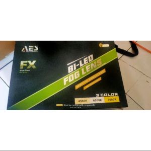 lampu biled foglamp FX 3 warna 3 inchi blue lens 47 Watt breket Honda.