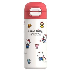 Hello Kitty | Stainless Steel 316 Portable Squeezable Cup with Straw 530ml