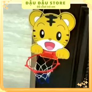 Bóng Rổ Treo Tường Cho Bé. Trò Chơi Thể Thao Ném Bóng Rổ Hình Con Vật Ngộ Nghĩnh Cho Bé Đậu Đậu Store