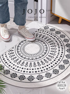 Đệm Cửa Phòng Ngủ Chống Trượt Đơn Giản Hiện Đại Polyester Đệm Cửa Đệm Chân Đế Phòng Khách Đệm Chân Đế Phòng Tắm