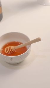 Honey Dipper/ Sendok Madu Kayu Pinus Estetik 8 cm 10 cm 12 cm 16 cm/ Foto Property